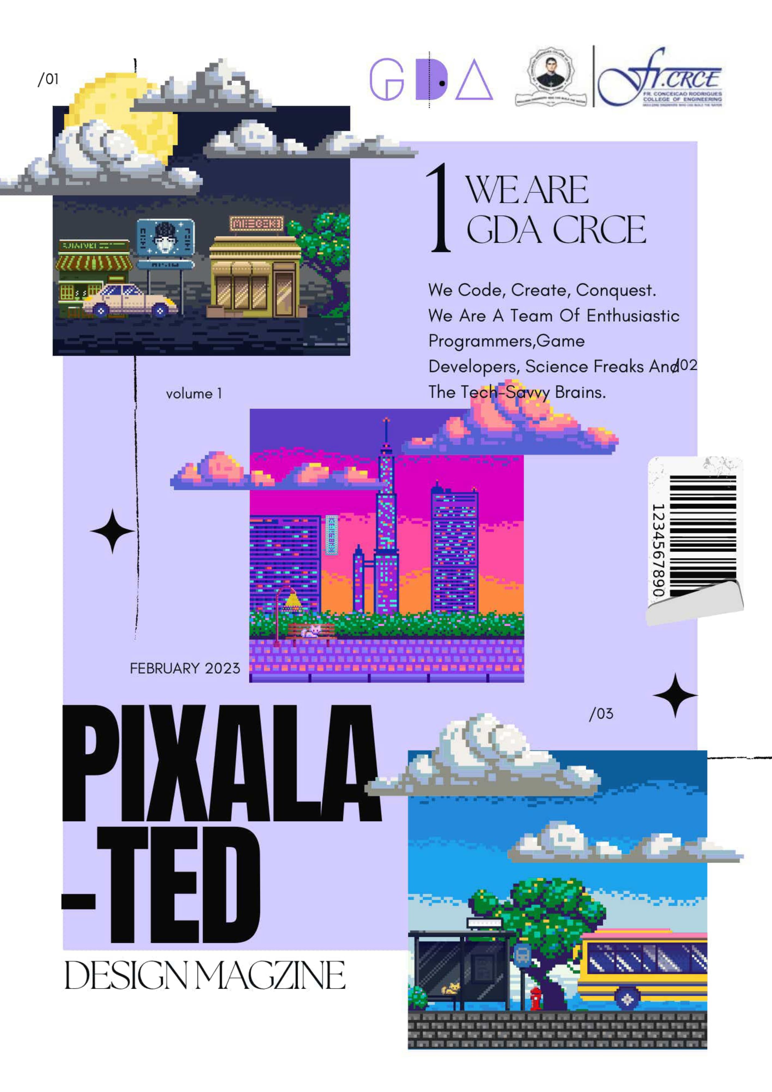 Pixelated by GDA Magazine Cover